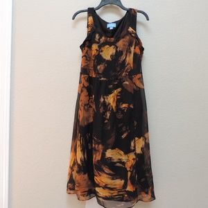 Black and Orange women's dress size M